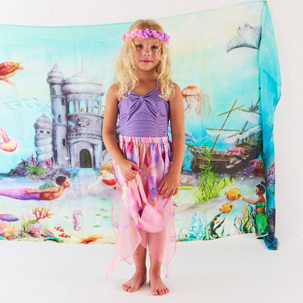 mermaid skirt | pink