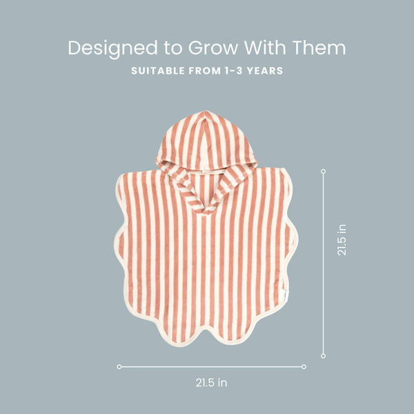 poncho towel | gumdrop