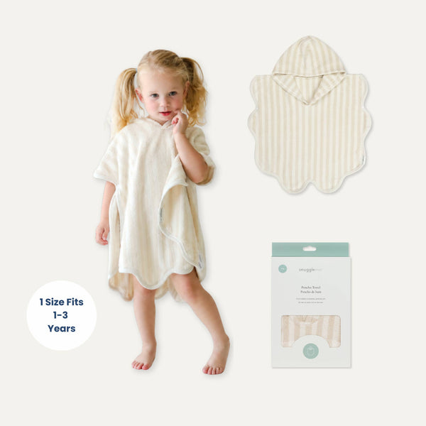 poncho towel | natural