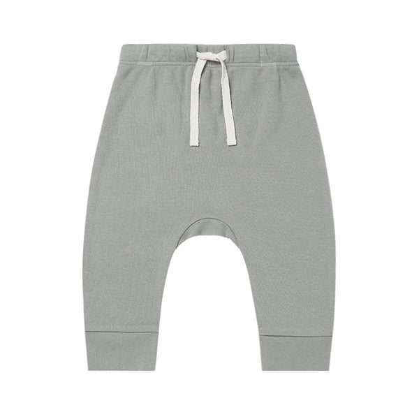 drawstring pant | dusty blue