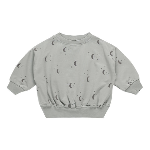 relaxed sweatshirt | moons