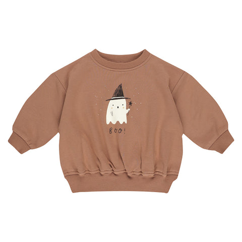 relaxed fleece sweatshirt | boo