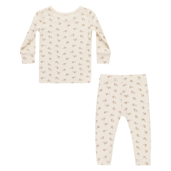 bamboo pajama set | holly berry