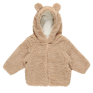 bear jacket | beige