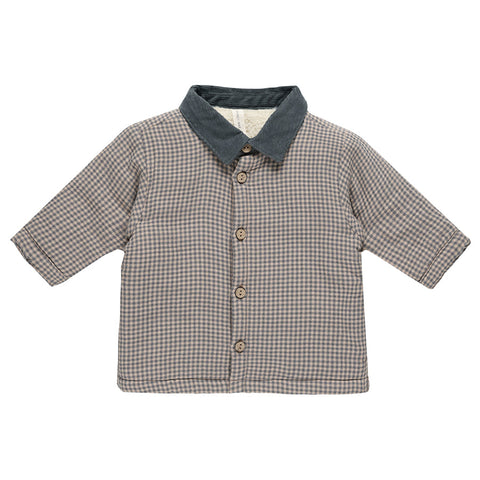 ford jacket | indigo gingham