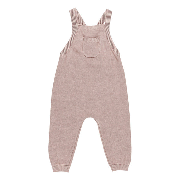 knit overall | mauve