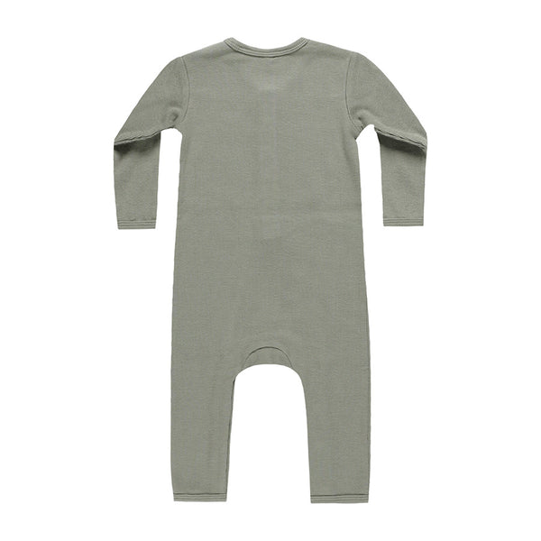 ribbed baby jumpsuit | basil