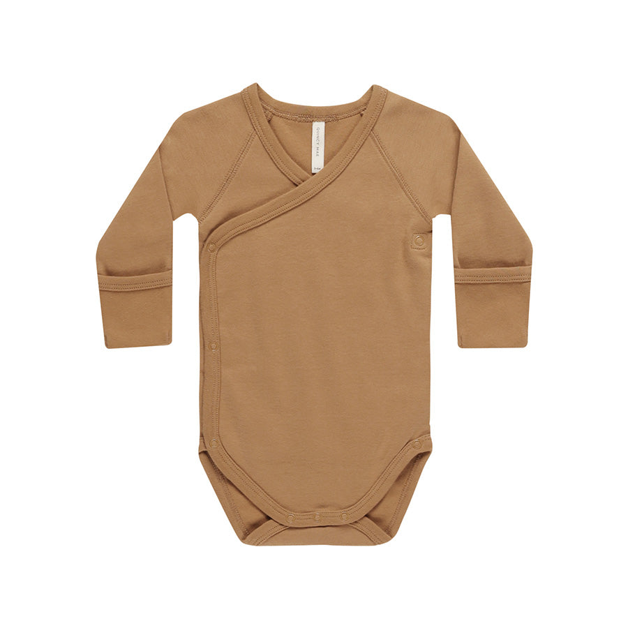 side snap bodysuit | golden