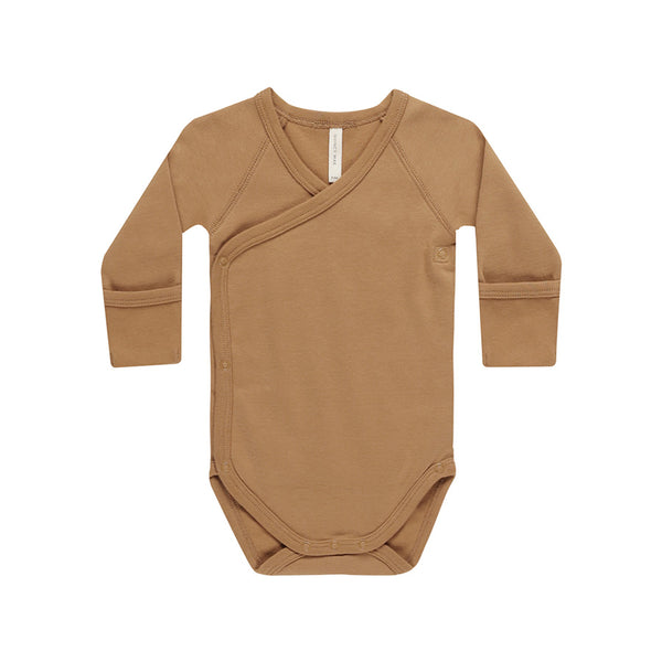 side snap bodysuit | golden