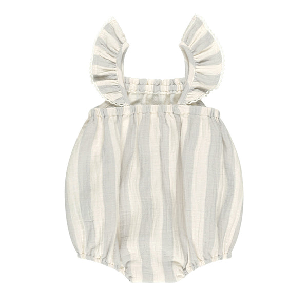 bonnie romper | sky stripe