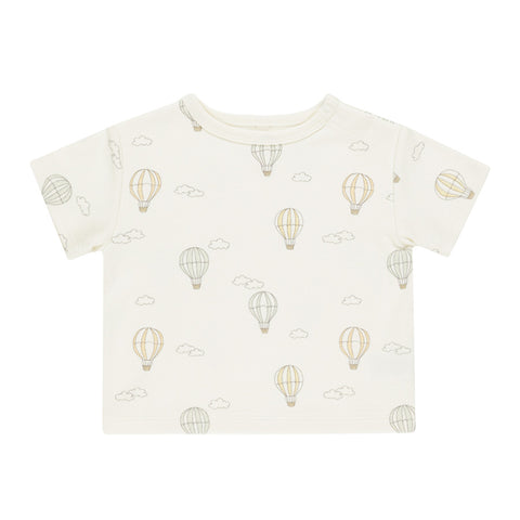 boxy tee | hot air balloons