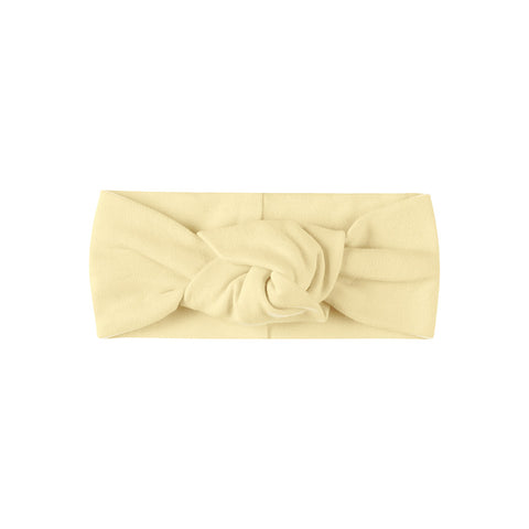 knotted headband | yellow