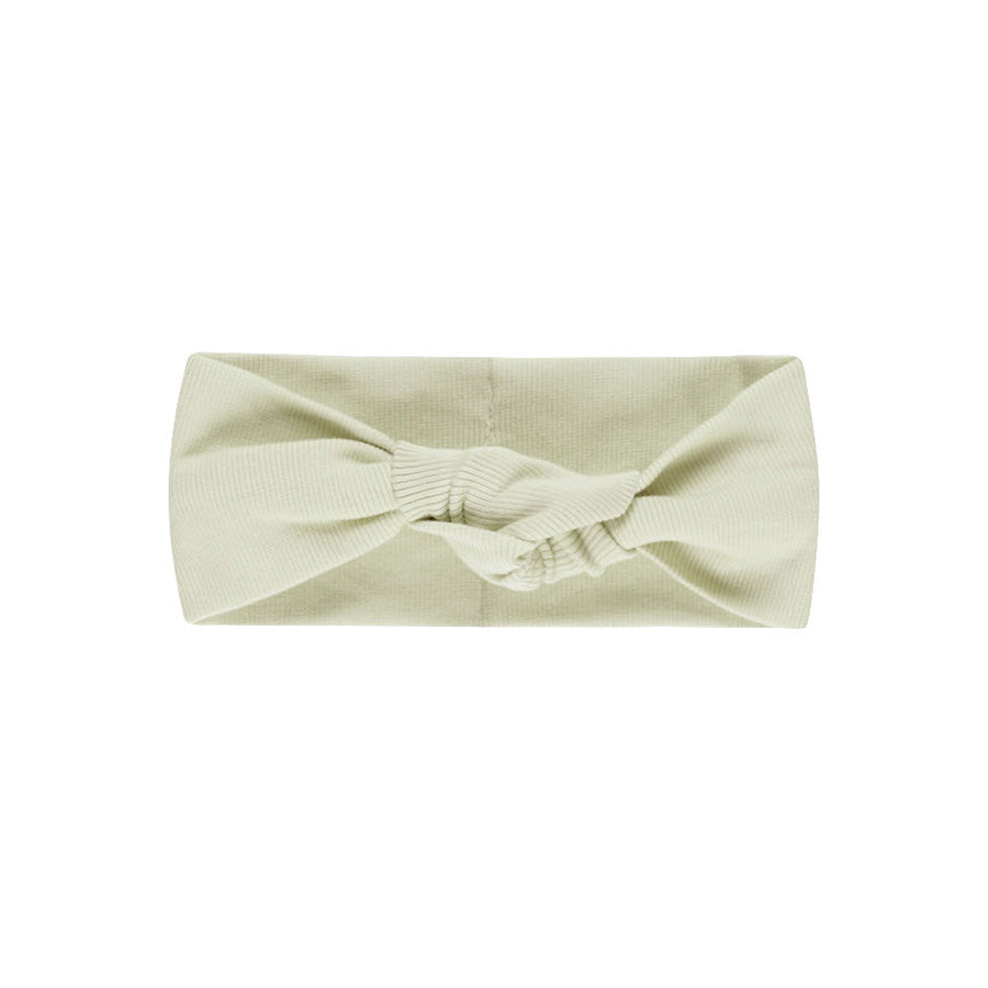 ribbed knotted headband | mint