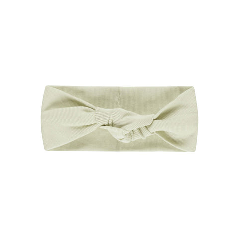 ribbed knotted headband | mint