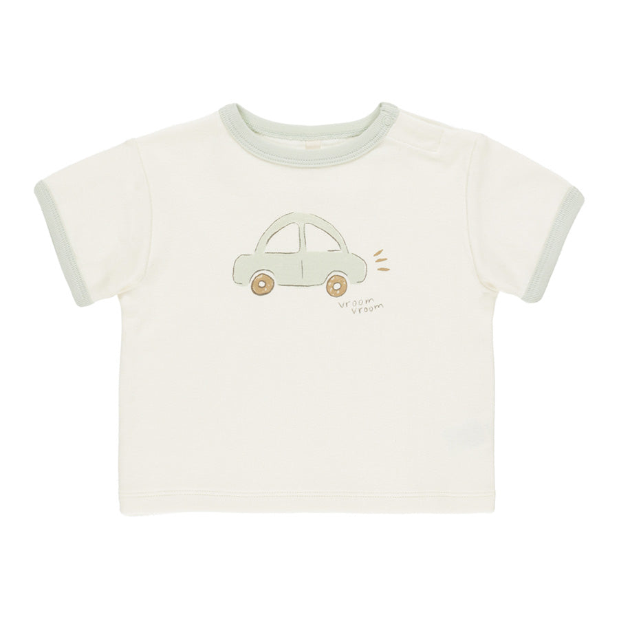 ringer tee | car