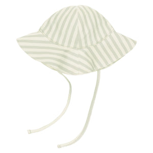 sun hat | mint stripe