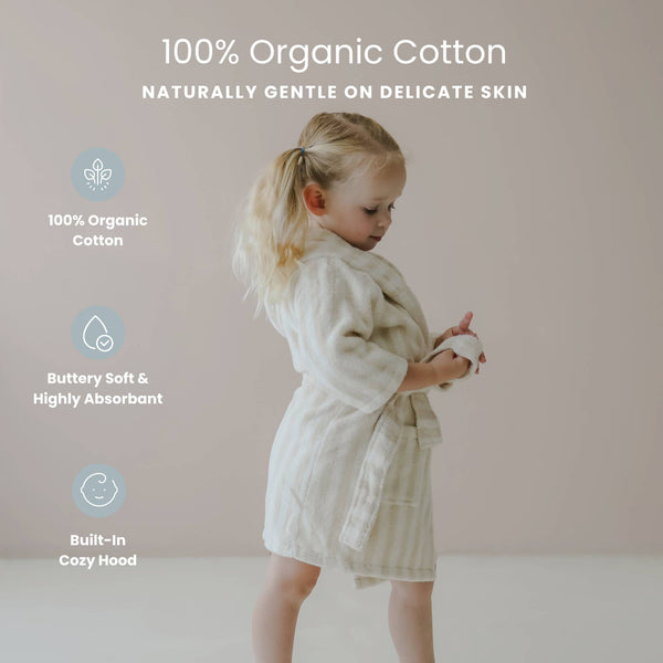 robe towel | natural