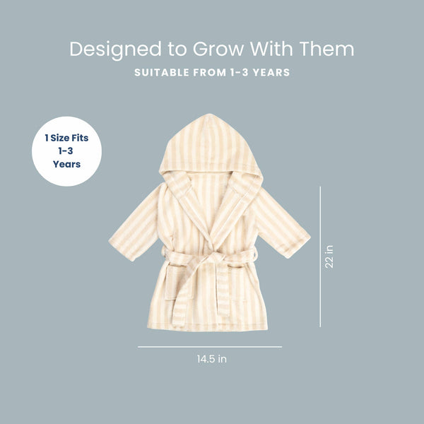 robe towel | natural