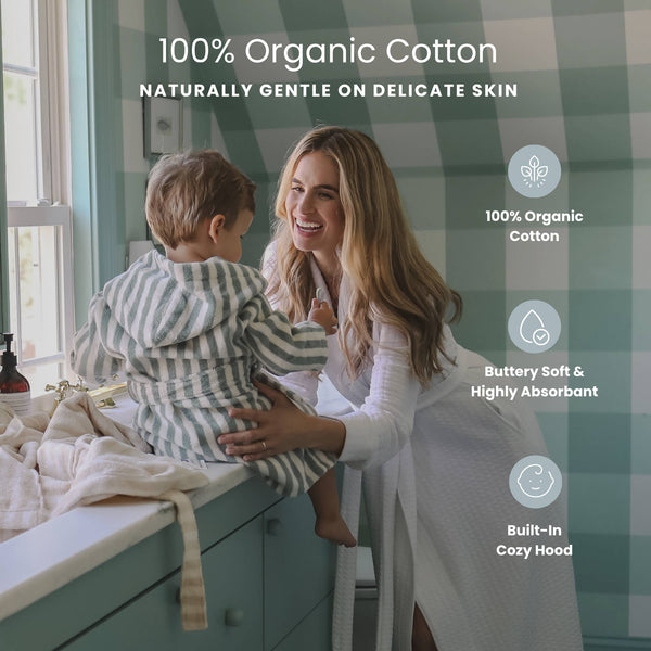 robe towel | slate