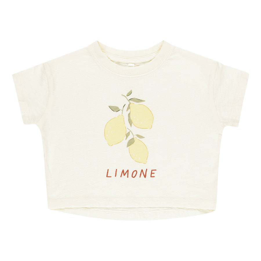 boxy tee | limone