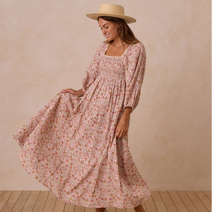 della dress | pink gardenia