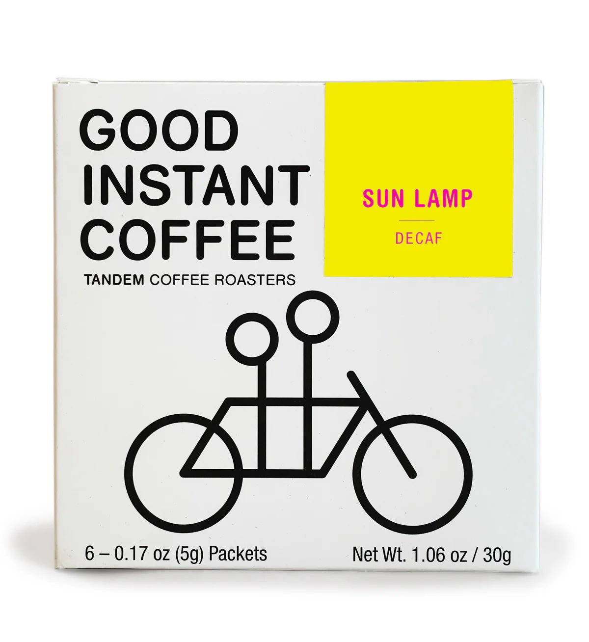 instant coffee | sun lamp - decaf