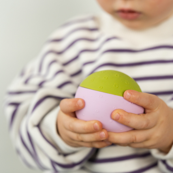 your (un)ordinary bath toy | b is for ball® - strawberry matcha
