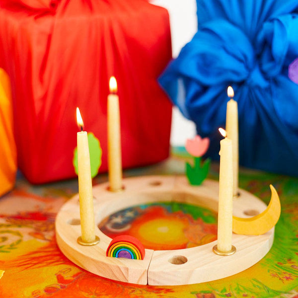 wooden birthday ring