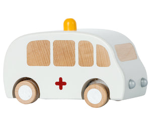 wooden ambulance