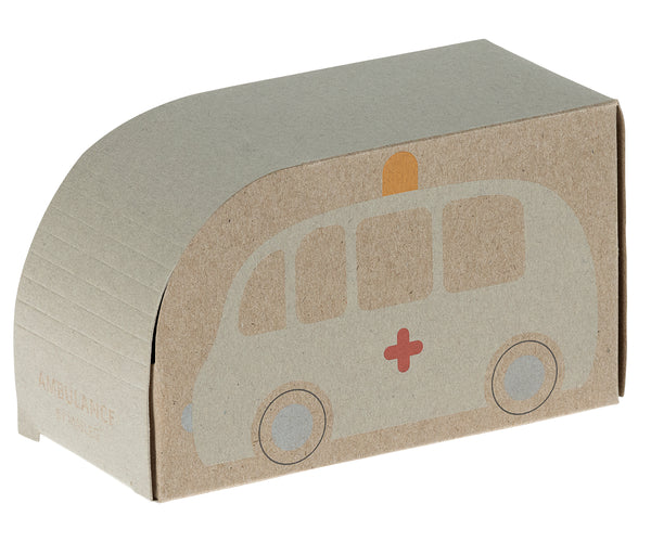 wooden ambulance