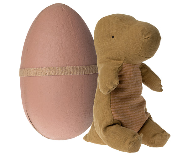 gantosaurus in egg | medium - dark ocher