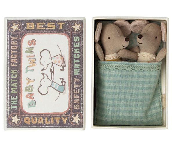 baby mice | twins in matchbox