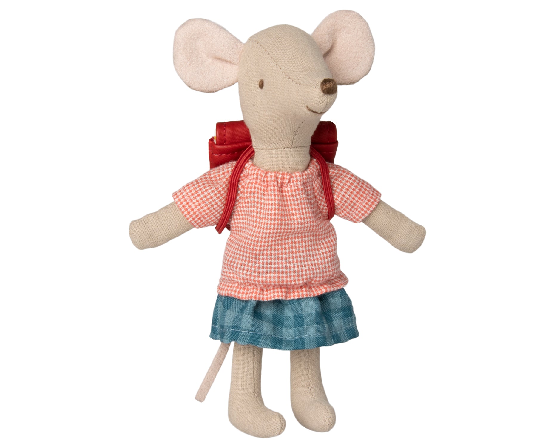 tricycle mouse | big sister with bag - red