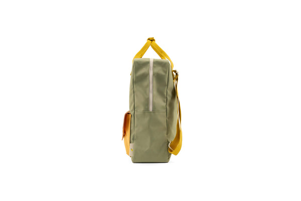 large backpack | envelope - map green