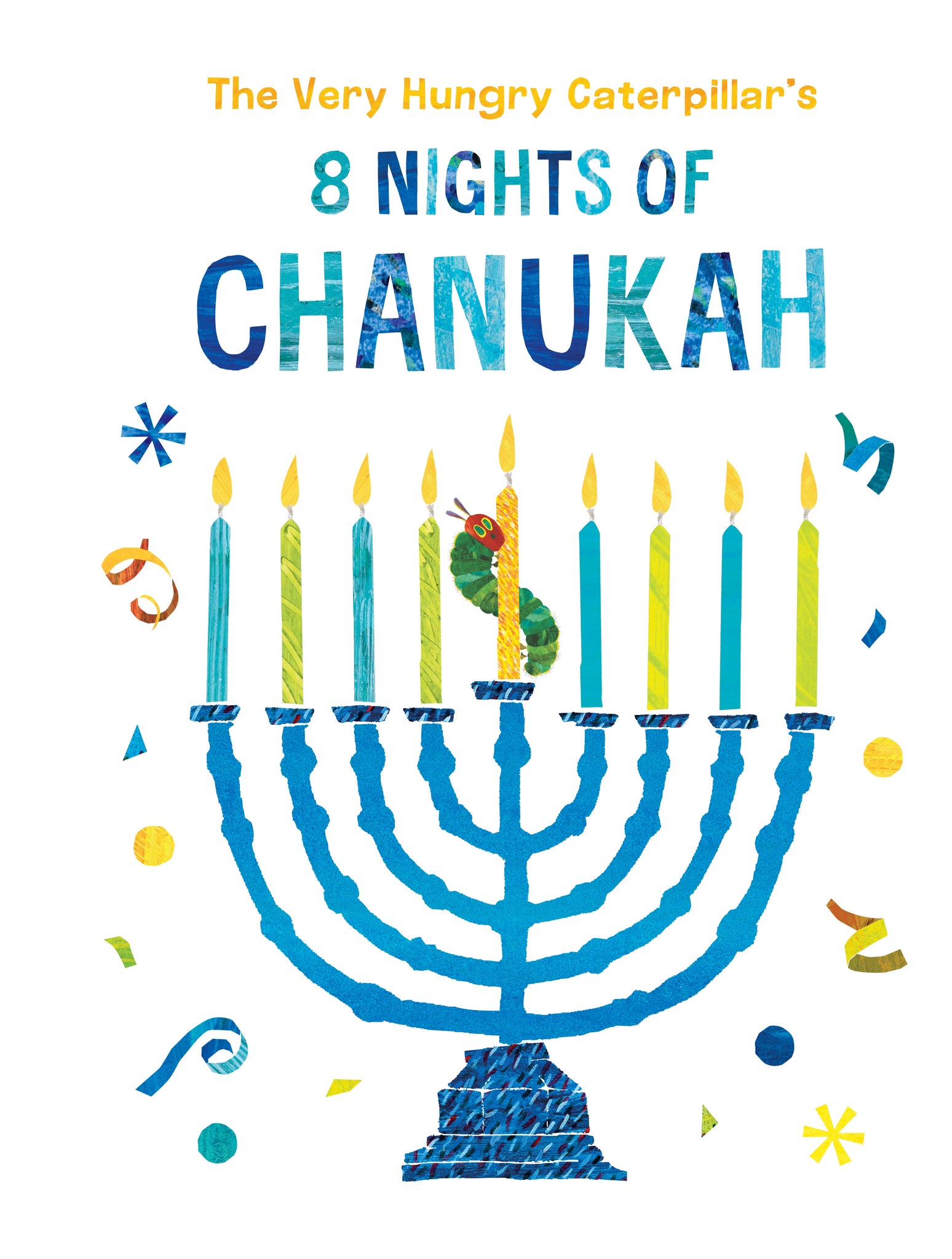 the very hungry caterpillar's 8 nights of chanukah