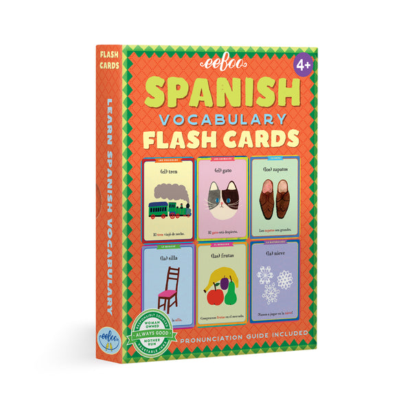 vocabulary flash cards | spanish