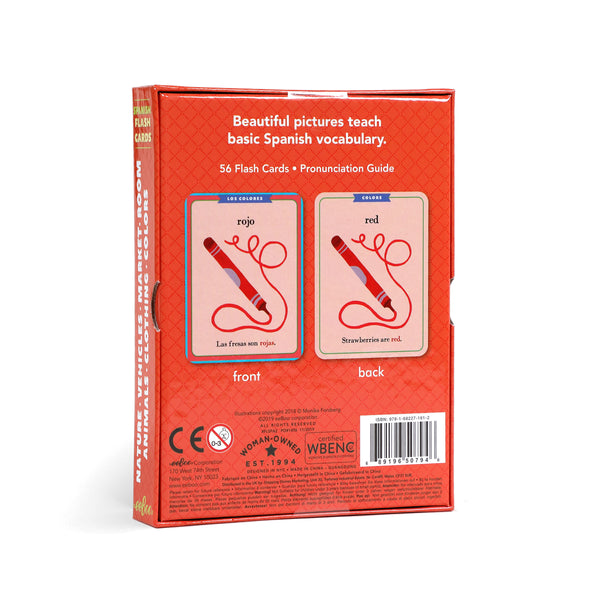 vocabulary flash cards | spanish