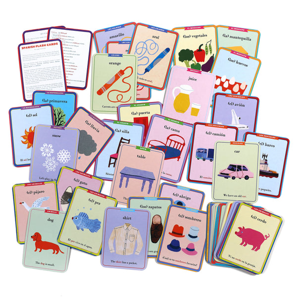vocabulary flash cards | spanish