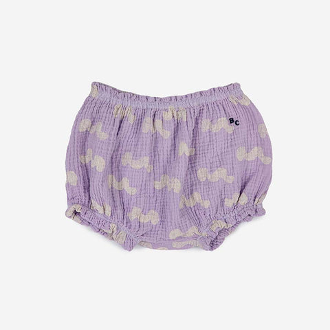 woven ruffle bloomer | waves all over