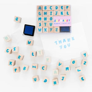 stamp kit | alphabet