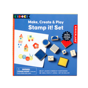 make, create & play stamp it! set