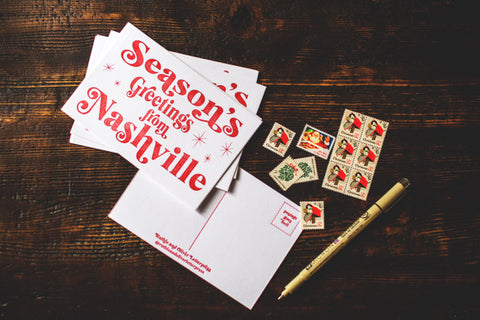 seasons greetings from nashville | red