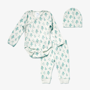 baby clothing set | goldenrod - spruce