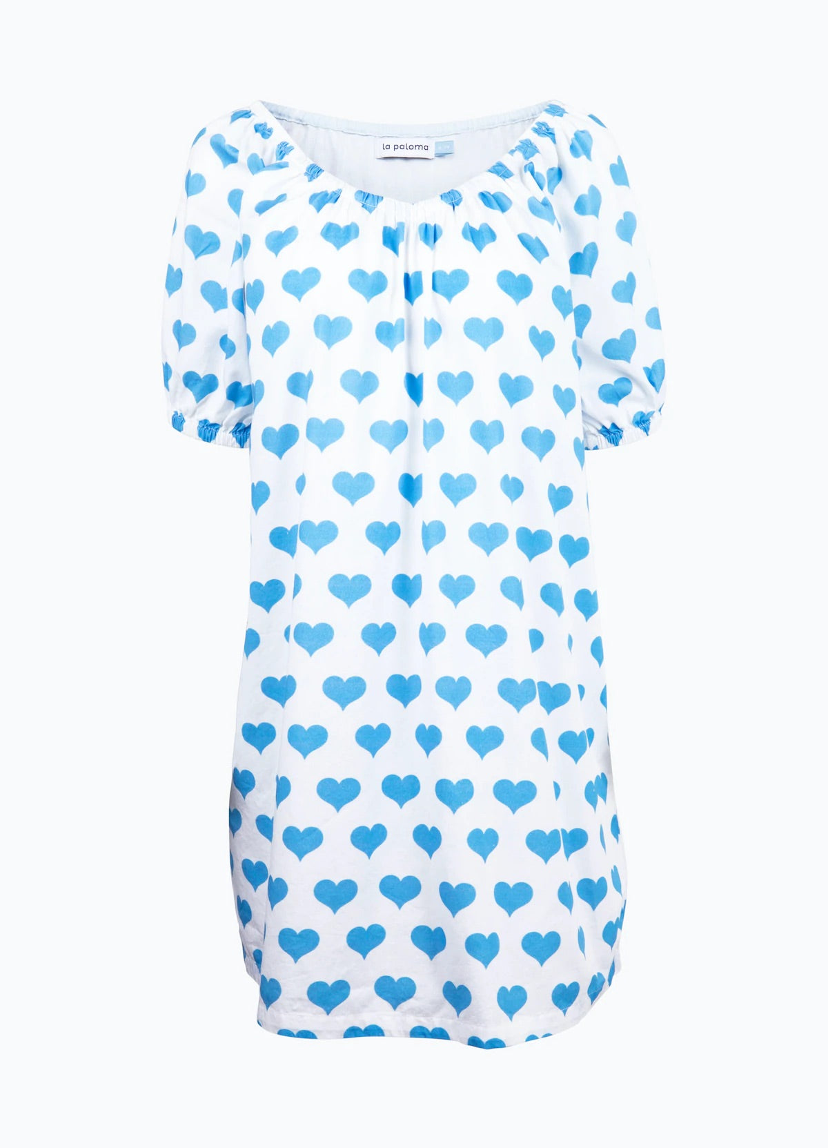 women's parker house dress | blue hearts