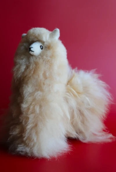 alpaca stuffed llama | brown