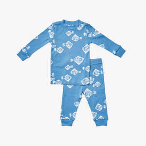 pajama set | flounder - berry