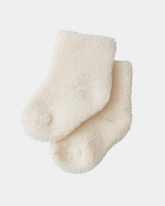 baby pile socks | natural