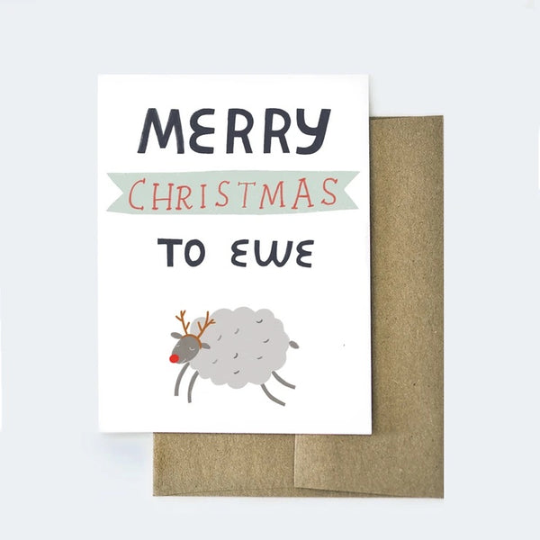 merry christmas to ewe