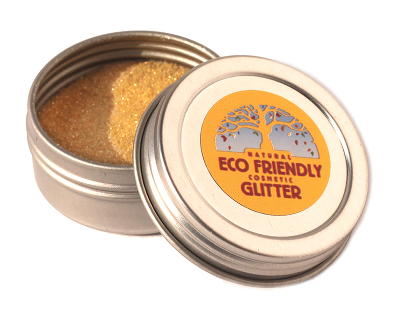 eco-friendly cosmetic glitter | gold