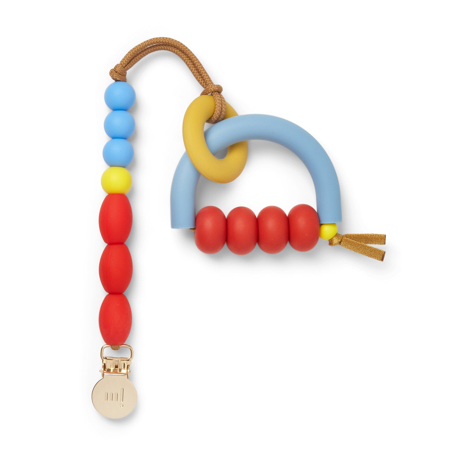Primary Arch Ring Teether + Clip Set